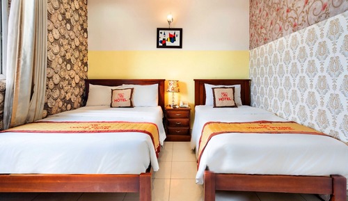 Deluxe Quadruple Room, Multiple Beds, Non Smoking, City View