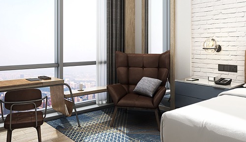 Standard Room, 2 Twin Beds, City View