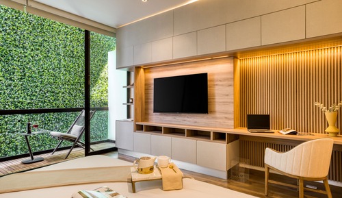 Jr. Studio with a Private Balcony