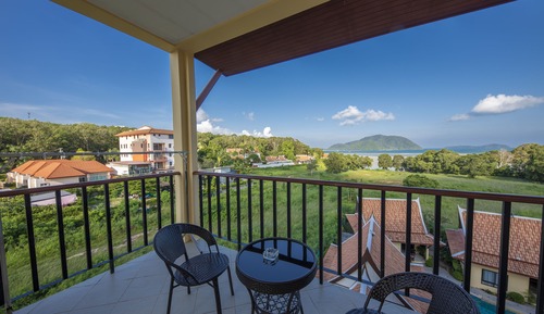 Deluxe Double Room, 1 Queen Bed, Sea View