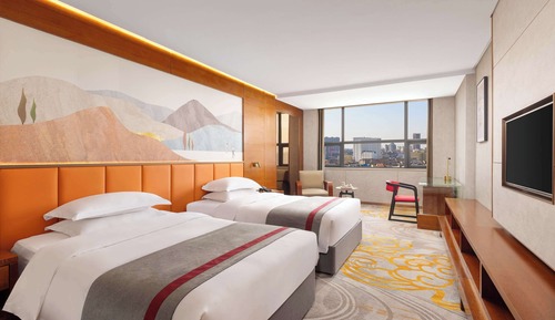 Deluxe Room, 2 Twin Beds, Smoking
