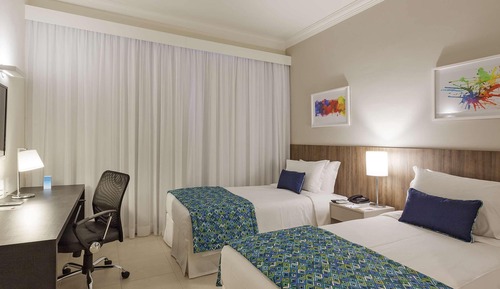 Quarto clássico, 1 cama casal Box