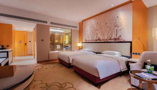 Deluxe Room, 2 Twin Beds, View