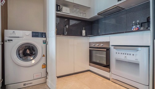 Studio, 2 Double Beds, Non Smoking, City View (Balcony)
