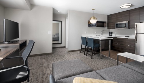 Studio, 1 King Bed with Sofa bed (Mobility/Hearing Accessible, Tub)