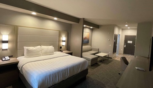 Suite, 1 King Bed with Sofa bed, Non Smoking