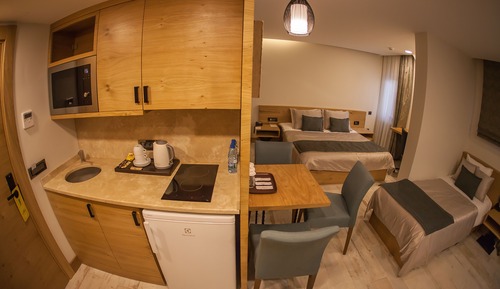 Family Studio, 2 Bedrooms, Kitchenette, Garden Area