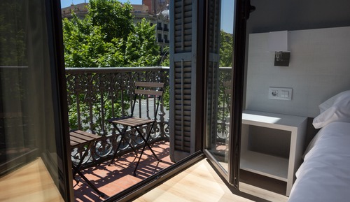 Standard Double or Twin Room, Balcony, City View