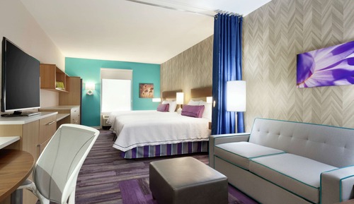 Studio, 2 Queen Beds, Non Smoking