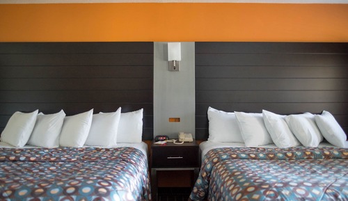 Deluxe Room, 2 Queen Beds, Refrigerator & Microwave