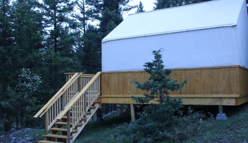 Deluxe Tent, Mountain View, Mountainside