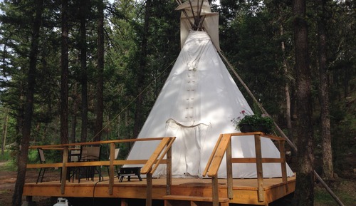 Exclusive Tent, Mountain View, Mountainside
