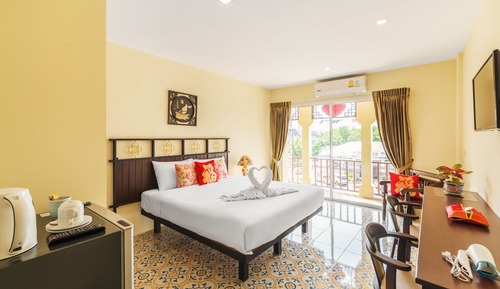 Deluxe Double Room, 1 Bedroom, City View