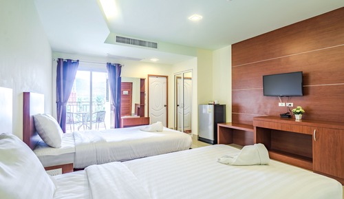 Superior Twin Room, Pool View