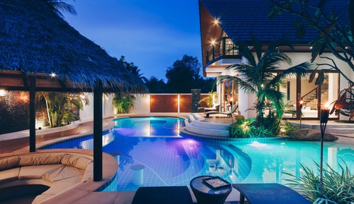 Luxury Villa, 4 Bedrooms, Pool View, Poolside