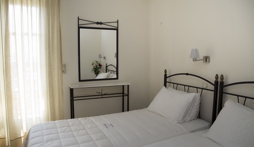 Double or Twin Room, Balcony, Garden View