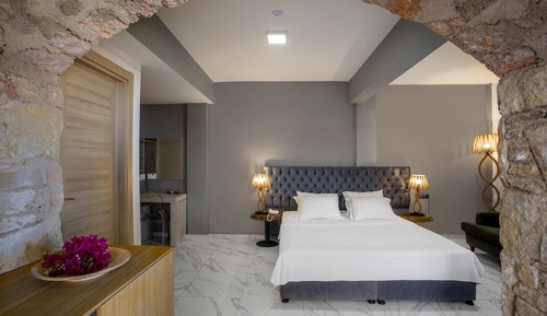 Deluxe Double Room, 1 Queen Bed, Sea View