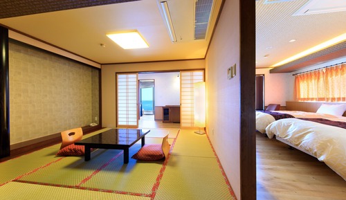 Japanese-Western Style Room with Open-air Bath, Non smoking