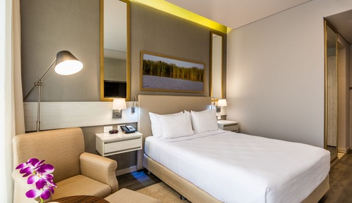 Standard Room, 1 Queen Bed, City View