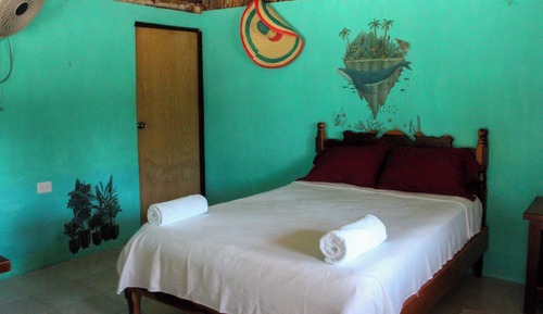 Traditional Cabin, 1 Double Bed, Garden View, Garden Area