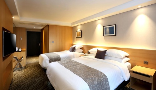 Deluxe Twin Room, Partial Sea View
