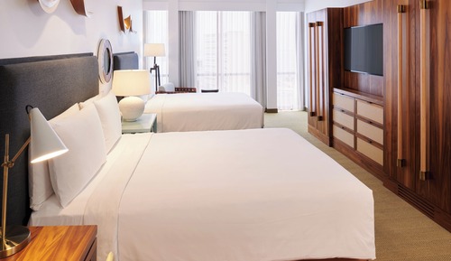 Room, 2 Double Beds, Ocean View