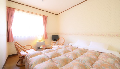Double Room, 1 Double Bed, Refrigerator, Garden View