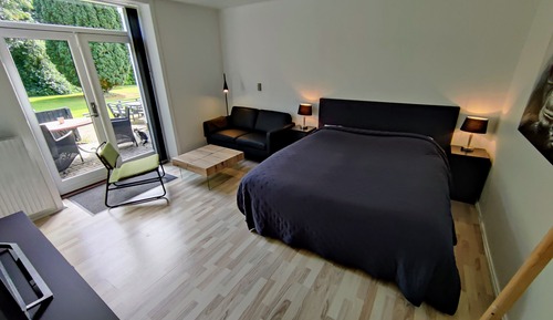 Studio, Patio, Garden View