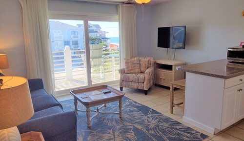 Exclusive Suite, 1 King Bed with Sofa bed, Kitchenette, Ocean View