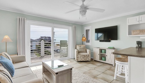 Exclusive Suite, 1 King Bed with Sofa bed, Kitchen, Ocean View