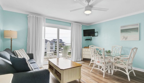 Exclusive Suite, 1 King Bed with Sofa bed, Kitchenette, Ocean View