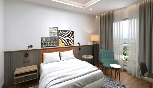 Junior King Suite with Balcony and City View