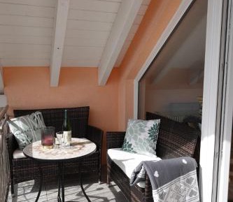 Two-Bedroom Apartment with Balcony and Terrace
