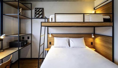 Standard Room with One Double  and One Bunk Bed