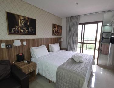 Studio Apartment with Balcony