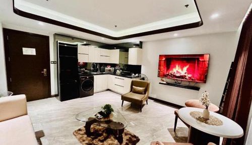 One-Bedroom Apartment with Balcony and City View