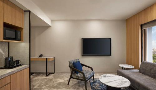 King Suite with Sofa Bed and City View