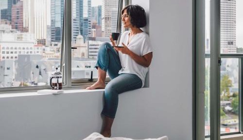 One-Bedroom Deluxe Apartment with City & River Views