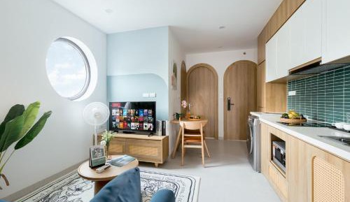 Two-Bedroom Apartment with Balcony
