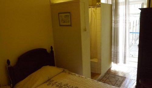 Twin Room with Private Shower and Shared Toilet