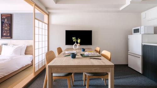 One-Bedroom Japanese Apartment  For 5