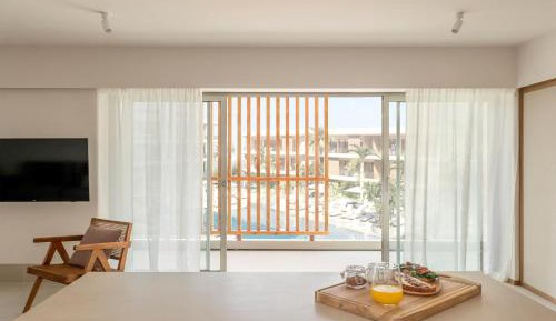 One-Bedroom Apartment with Garden View