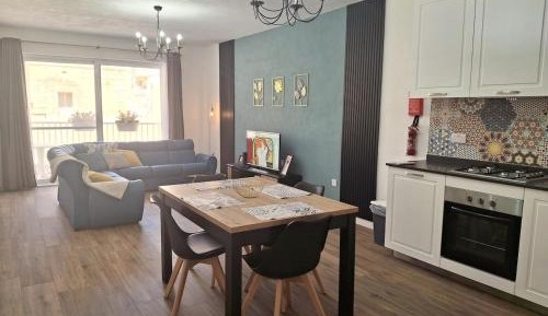 Two-Bedroom Apartment with Balcony and Terrace