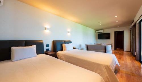 [Standard Villa / Western-style Room / 2 Beds] with Hot Spring and Sauna