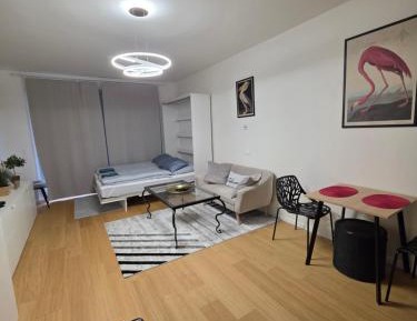 Studio with Balcony