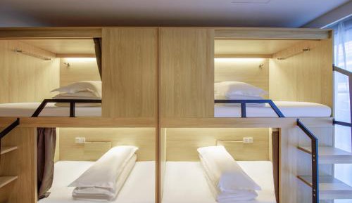 Bed in 6-Bed Female Dormitory Room