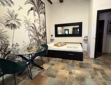 apartment with terraced house