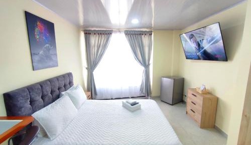 Studio Apartment with One Double Bed