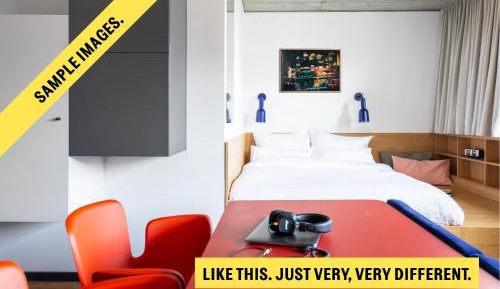 Design Apartment with King-Size-Bed