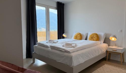 Deluxe One-Bedroom Apartment with City View